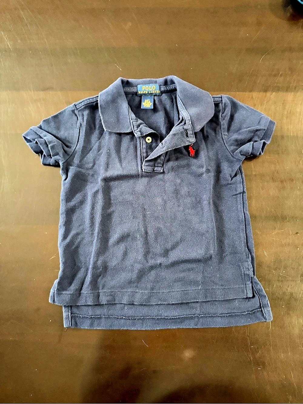 Polo Ralph Lauren Toddler Boys Cotton Polo Shirt Baby 2T Blue